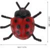 imageToyvian 30pcs PVC Simulation Ladybug Tricky Props Halloween Tricky Toys Model Toys Photo Props Halloween Props Simulation Ladybug Toys Simulated Ladybug Toys Ladybug Playthings Prank Props