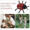 imageToyvian 30pcs PVC Simulation Ladybug Tricky Props Halloween Tricky Toys Model Toys Photo Props Halloween Props Simulation Ladybug Toys Simulated Ladybug Toys Ladybug Playthings Prank Props