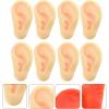 imageToyvian 8 Pcs Jumbo Latex Fake Ears Simulation Prop Tricks Costume for Kids Holiday Cosplay Party Props Accessories