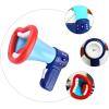 imageToyvian Bull Horn Loud Speaker Kids Voice Changer Toy Megaphone Function Toys Mini Electric Hand held Speaker with Recording Microphone for Toddlers Childrens Blue Megaphone Speaker VoiceBlue