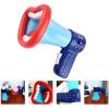 imageToyvian Bull Horn Loud Speaker Kids Voice Changer Toy Megaphone Function Toys Mini Electric Hand held Speaker with Recording Microphone for Toddlers Childrens Blue Megaphone Speaker VoiceBlue