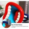imageToyvian Bull Horn Loud Speaker Kids Voice Changer Toy Megaphone Function Toys Mini Electric Hand held Speaker with Recording Microphone for Toddlers Childrens Blue Megaphone Speaker VoiceBlue