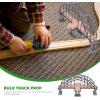 imageToyvian Wooden Train Tracks Suspension Bridge Toy Wood Cross Railway Toys Train Scene Layout Props Toy Train Accessory for Kids Toddlers Grey Wooden Train Accessories