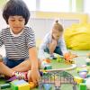 imageToyvian Wooden Train Tracks Suspension Bridge Toy Wood Cross Railway Toys Train Scene Layout Props Toy Train Accessory for Kids Toddlers Grey Wooden Train Accessories