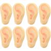 imageToyvian 8 Pcs Jumbo Latex Fake Ears Simulation Prop Tricks Costume for Kids Holiday Cosplay Party Props Accessories