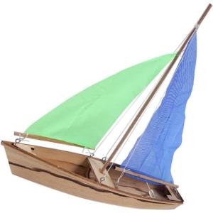 imageKids Cars Toy DIY Wood Sailboat Boat Models Home Assembly DIY Model Education Toy Can Be Painted and Decorated Make Your Wooden Sailboat Random Color Kids Car Toys