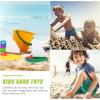 imageToyvian 3PCS Toddler Bathtub Sailing Boats  Mini Boat Toys Plastic Sailboat Floating Row Swimming Pool Yacht for Kids