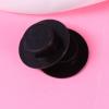 imageToyvian 50pcs Plastic Top Hats Black Handcraft Mini Top Hat for Snowman Christmas Party Decorative Crafts DIY Supplies Size LBlack