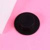 imageToyvian 50pcs Plastic Top Hats Black Handcraft Mini Top Hat for Snowman Christmas Party Decorative Crafts DIY Supplies Size LBlack