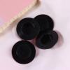 imageToyvian 50pcs Plastic Top Hats Black Handcraft Mini Top Hat for Snowman Christmas Party Decorative Crafts DIY Supplies Size LBlack