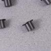 imageToyvian 50pcs Plastic Top Hats Black Handcraft Mini Top Hat for Snowman Christmas Party Decorative Crafts DIY Supplies Size LBlack