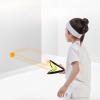 imageToyvian Ball and Catch Game Childrens Hand Catching Ball Racket Outdoor Beach Toys for Kids Racket Throwing Ball Table Tennis Hand Clip 1 Set 2pcs Racket 4pcs Balls Yellow