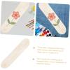 imageToyvian Beginner Kid Skateboard HandPainted Skateboard Painting Skateboard Unfinished Skateboard Decks Skateboard for DIY 7 Ply Skate Deck DIY Longboard Deck Wooden Graffiti Child