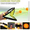 imageToyvian Catch Ball Game Outdoor Pop and Catch Ball Game Kids Outdoor Play Toys  Toss and Catch Ball Set Yard Games  2 Launchers and 4 Balls Yellow