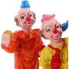 imageToyvian Clown Dolls Circus Figurine Mini Statues Resin Toy Model Ornament Table for Kids Stakes Yard Garden Decor 4 Random Style