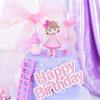 imageToyvian Mini Girl Figures Cute Toys Cupcake Topper DIY Cake Decoration Mini Doll Girl Toys Car Decor Christmas Decorations