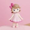 imageToyvian Mini Girl Figures Cute Toys Cupcake Topper DIY Cake Decoration Mini Doll Girl Toys Car Decor Christmas Decorations