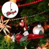 imageToyvian Nordic Christmas Iron Aircraft Ornament Christmas Themed Ornaments Xmas Pendants Xmas Tree Pendants Xmas Tree Hanging Decors Party Hanging Decor Xmas Tree Ornament Xmas Decoration