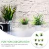 imageToyvian 7 Pcs Mini Plant Model Mini Succulent Plants Mini Plants Artificial Succulent Farmhouse Desktop Ornaments Small Artificial Succulent Plants Dollhouse Potted Flower Mini Decoration