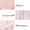 imageMini Drawers Organizer Transparent Desktop Storage Box Makeup Small Storage Drawers Containers Cosmetic Holder Vanity Desk Bathroom Countertop