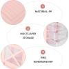 imageMini Drawers Organizer Transparent Desktop Storage Box Makeup Small Storage Drawers Containers Cosmetic Holder Vanity Desk Bathroom Countertop