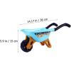 imageToyvian 1 Set 6 Pcs Beach Sand Toys Beach Toy Trolley Car Small Shovel Playthings Cute Sand Toys Beach Sand Playing Toys Outdoor Play Toys for Toddlers 13Blue