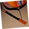 imageToyvian Antislip Mat for Cello Pad Stop Holder An Fittings Pin Stopper Adjustable Endpin Anchor Cello Anchor Rest Cello End Pin Holder Stopper Strap Floor Protector Nonslip Bamboo Skid
