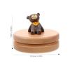 imageToyvian Modern Wood Baby Teeth Storage Box 105x105x38cm Dog 1 CountDog