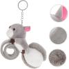 imageToyvian Pop Circle Bracelet Animal Wristband Squirrel Plush Toys Squirrel Slap Bands Classroom Prizes Kids Slap Bracelets Kid Bracelets Favors Pp Backpack Filler