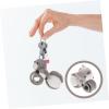 imageToyvian Pop Circle Bracelet Animal Wristband Squirrel Plush Toys Squirrel Slap Bands Classroom Prizes Kids Slap Bracelets Kid Bracelets Favors Pp Backpack Filler