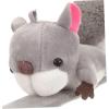 imageToyvian Pop Circle Bracelet Animal Wristband Squirrel Plush Toys Squirrel Slap Bands Classroom Prizes Kids Slap Bracelets Kid Bracelets Favors Pp Backpack Filler