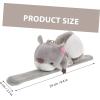 imageToyvian Pop Circle Bracelet Animal Wristband Squirrel Plush Toys Squirrel Slap Bands Classroom Prizes Kids Slap Bracelets Kid Bracelets Favors Pp Backpack Filler