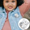 imageToyvian Pretend Play Police Badges 10 Pcs Plastic Officer Badge Lapel Pin Cop Badge Police Officer Costume for Kids Police Dress up Accessories