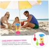 imageToyvian Water Wheel Beach Tool Kit Sand Wheel Beach Toy  Beach Hourglass Toys Water Sifting Funnel for Kids Outdoor Play Random Color