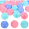 imageToyvian 100pcs Filling Ocean Balls Plastic Balls for Ball Pit Ball Pit Balls Reusable Balls Pits Balls Colorful Ocean Balls Playpen Balls for Ball Pit Pool PlaypenAssorted Color