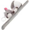 imageToyvian Pop Circle Bracelet Animal Wristband Squirrel Plush Toys Squirrel Slap Bands Classroom Prizes Kids Slap Bracelets Kid Bracelets Favors Pp Backpack Filler
