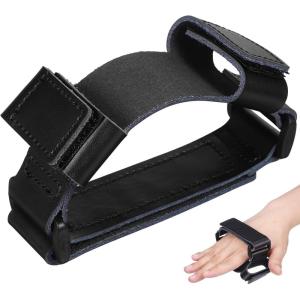 imageToyvian French Horn Hand Rest Wear Resistant Rest French Horn Hand Grip NonSlip Adjustable Leather Hand Holding Strap Instrument Hand Pad 51P0U4510R516O2