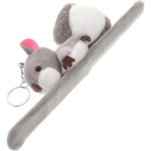 imageToyvian Pop Circle Bracelet Animal Wristband Squirrel Plush Toys Squirrel Slap Bands Classroom Prizes Kids Slap Bracelets Kid Bracelets Favors Pp Backpack Filler