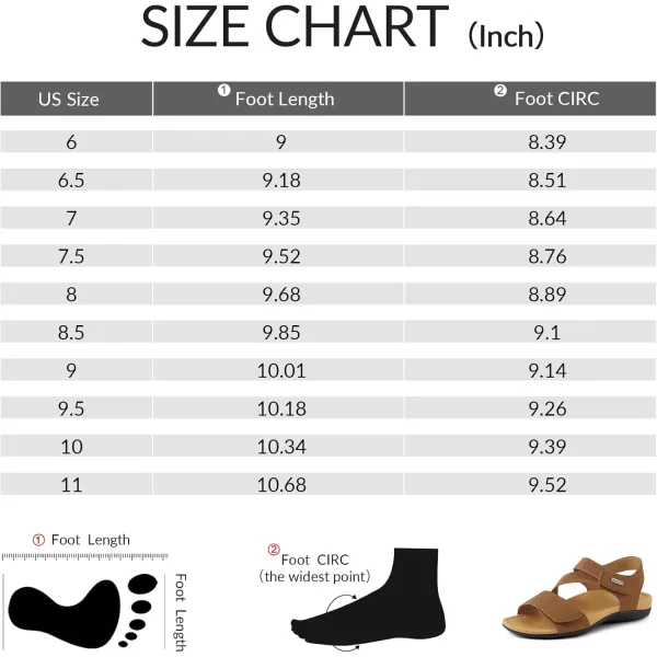mysoft Womens Arch Support Sandals Orthotic Comfortable Walking Sandals Lightweight Athletic Outdoor Hiking ShoesBrown