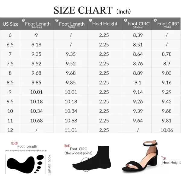 mysoft Womens Chunky Low Heels Open Toe Block Heeled Dress Ankle Strap Pump Wedding SandalsBlack Suede