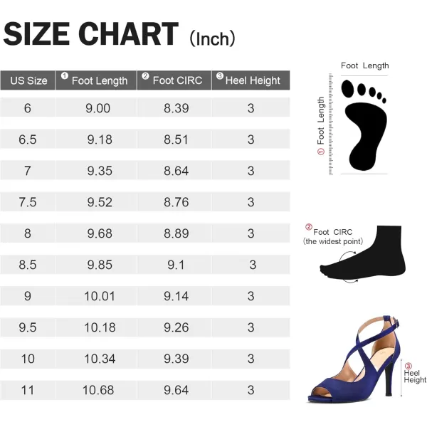mysoft Womens Peep Toe Heeled Sandals Fashion High Heel Pumps Crisscross Strappy Elegant Prom Dress ShoesRoyal Blue Satin