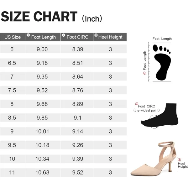 mysoft Womens Pumps Shoes Pointed Toe Kitten Low Heels Stiletto Ankle Strap Closed Toe Wedding Party Dress SandalsNude