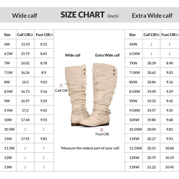 mysoft Womens WideExtra Wide Calf Knee High Boots Flat Fall Winter Tall Boots with Side ZippersBeige Extra Wide Calf