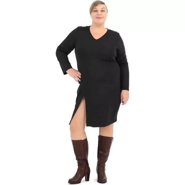imagemysoft Womens WideExtra Wide Calf Knee High Boots Chunky Block Heel Round Toe Wide Width Tall Boots Side ZipperBrown Wide Calf
