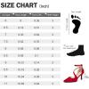 imagemysoft Womens Pumps Pointed Toe Stiletto Ankle Strap Closed Toe Low Heel Wedding Party Dress ShoesRed Suede