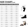 imagemysoft Womens Chunky Block Heels 33IN Open Toe Ankle Strap High Heeled Sandals Wedding Party Dress Pump ShoesBlack Pu