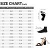 imagemysoft Womens Chunky Block Heels 33IN Open Toe Ankle Strap High Heeled Sandals Wedding Party Dress Pump ShoesBlack Suede