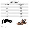 imagemysoft Womens Slingback Buckle Sandals Open toe Summer Casual Comfortable Dress Platform ShoesBlack Braided