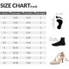 imagemysoft Womens Closed Toe Dress Shoes 3 inch Stiletto Heels Cross Strap Pointed Toe Wedding Prom Party PumpsNude