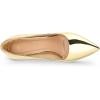 imagemysoft Womens High Heels Pumps Closed Pointed Toe Stiletto 4IN Heels Dress Wedding ShoesGold Patent
